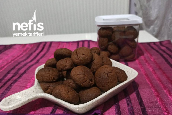Çikolata Aşkına Lokmalık Kavanoz Kurabiyesi, bayatlamayan