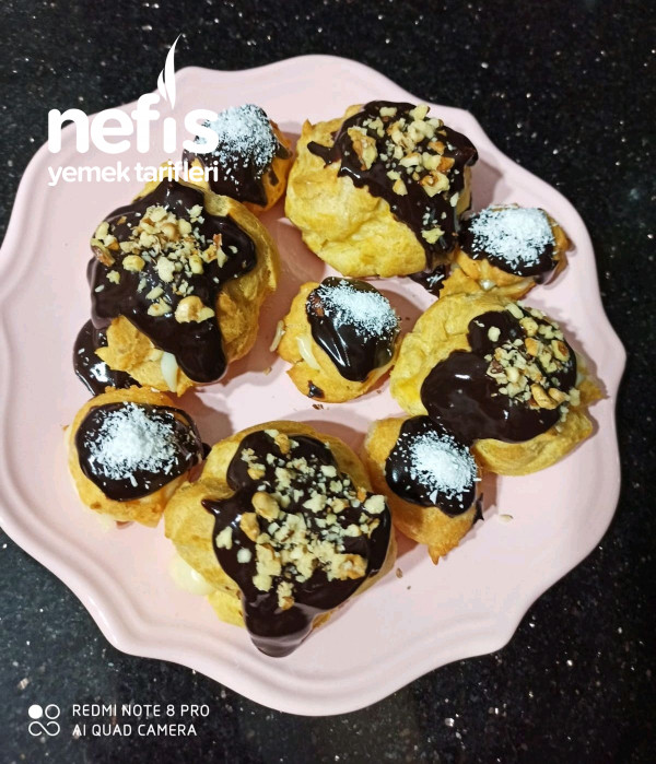 Profiterol (Tadımlık değil doyumluk profiterol :)