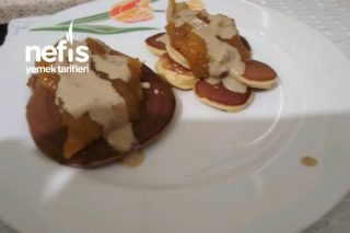 Bal Kabağı Soslu Pankek Tarifi