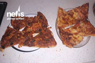 Etli Ve Etsiz Pizza Tarifim