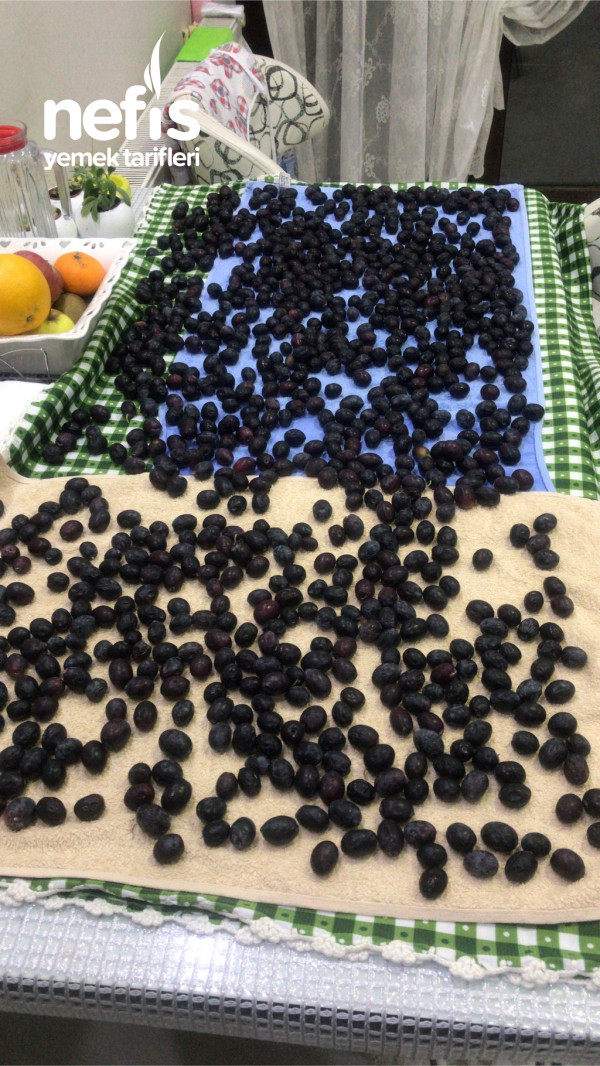 Siyah Zeytin Yapımı