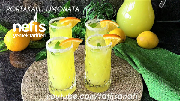 2 Limon 2 Portakalla 3 Litre Limonata Nasıl Yapılır?
