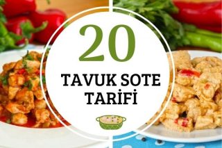 Lezzetli ve Doyurucu 20 Farklı Tavuk Sote Tarifi