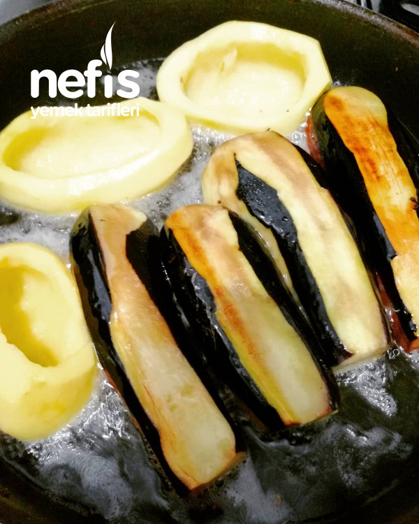 Nefis Patlıcan Ve Patates Karnıyarık