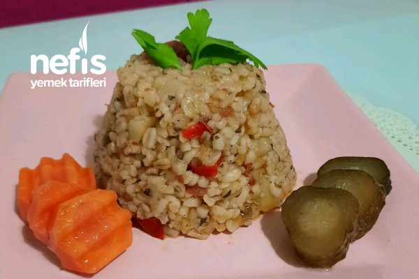 Sebzeli Bulgur Pilavı