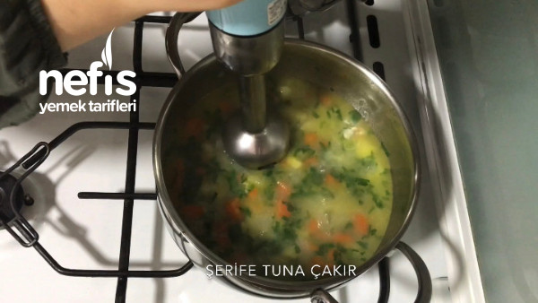 Kıyma Soslu Patates Çorbası (Videolu)