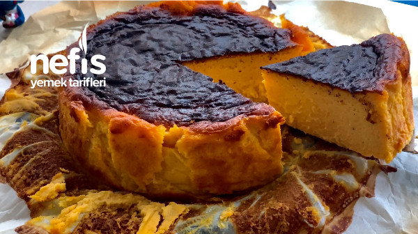Balkabağı San Sebastıan Cheesecake & Balkabağı Kreması (Videolu)