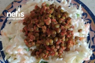 Maş Fasulyeli Kereviz Salatası Tarifi