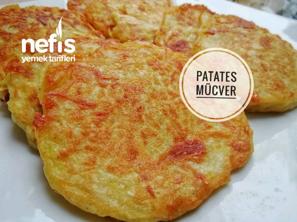 Farklı Kahvaltılık Tarif Arayanlar İçin Nefis Patates Mücver Tarifi (Videolu)