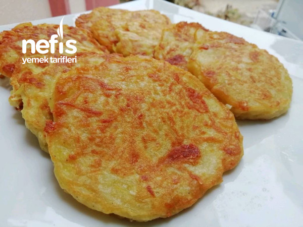 Farklı Kahvaltılık Tarif Arayanlar İçin Nefis Patates Mücver Tarifi (Videolu)