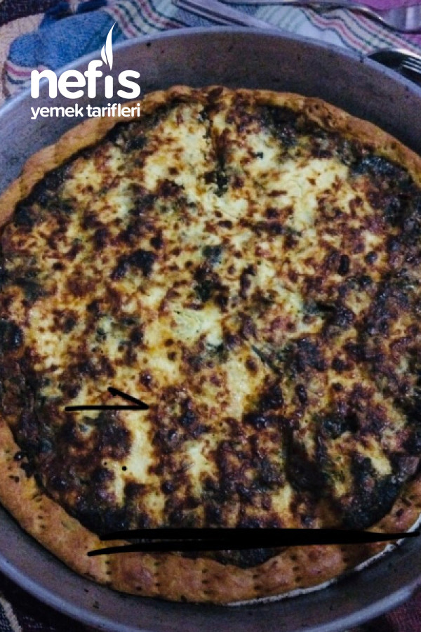 Ispanaklı Pizza