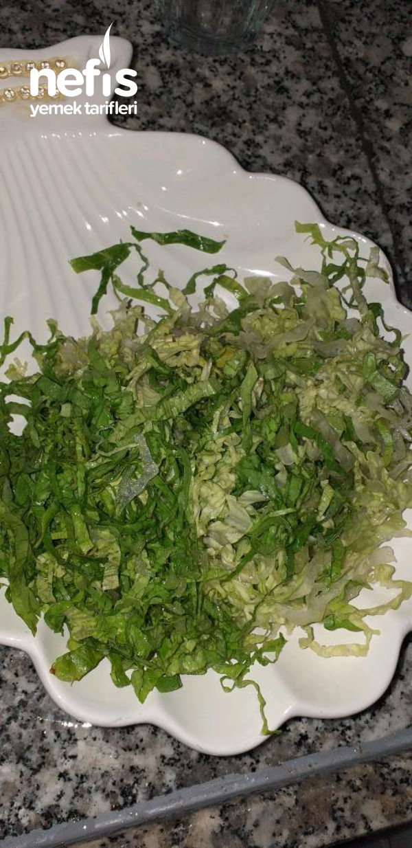 Kış Salatası (Domatessiz)