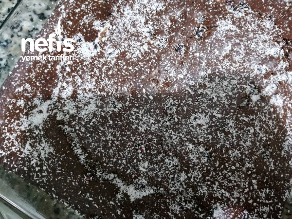 Narlı Fıstıklı Browni Tadında Kek(şekersiz)