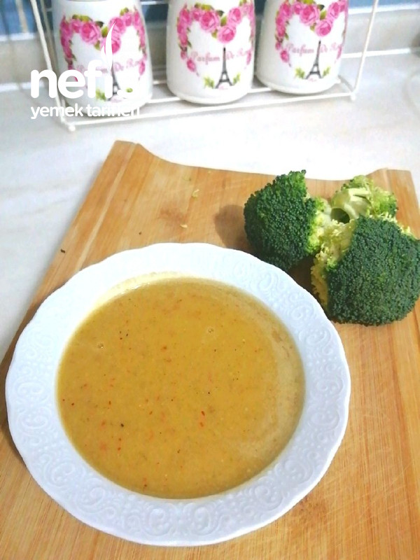 Brokolili Mercimek Çorbası {vitamin Deposu}