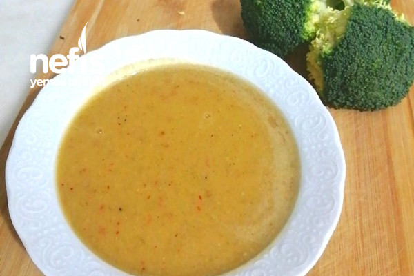 Brokolili Mercimek Çorbası (Vitamin Deposu) Tarifi