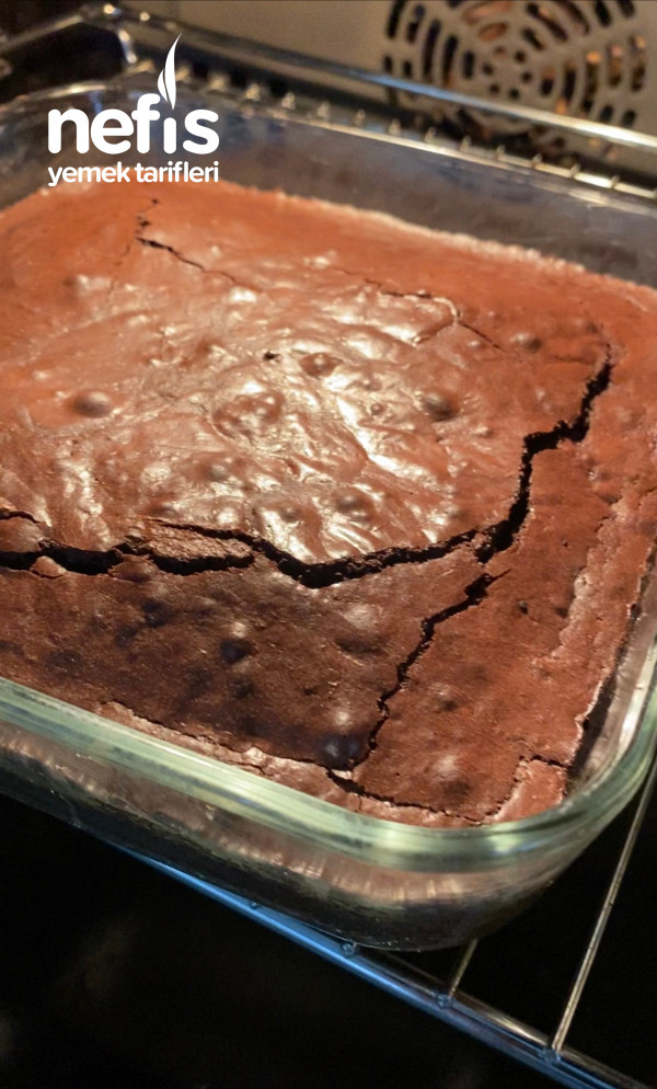 Brownie kek (nefis tadıyla beş dakikada tükendi)