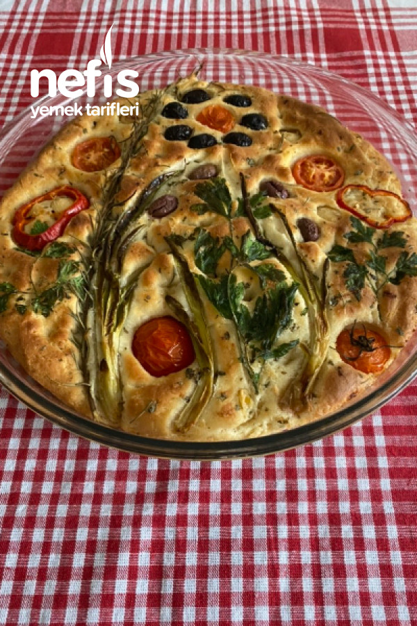 Sarımsak Kekık Kokulu Italyan Ekmegı Focaccia