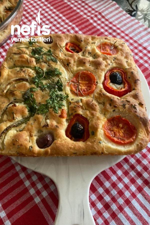 Sarımsak Kekık Kokulu Italyan Ekmegı Focaccia