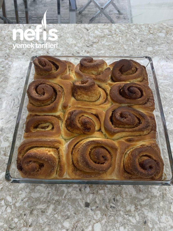 Tarçınlı Rulo Çörek