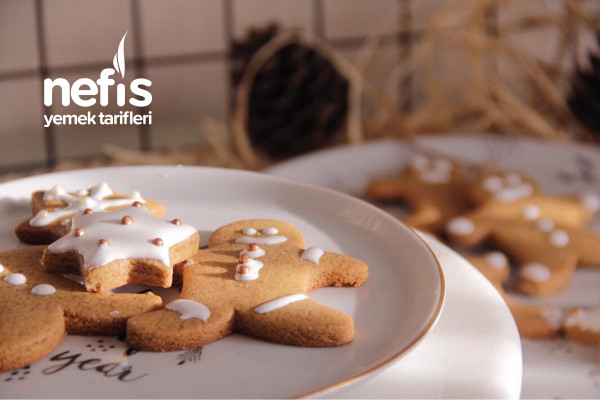 Zencefilli Yeniyıl Kurabiyesi (Gingerbread Cookies)