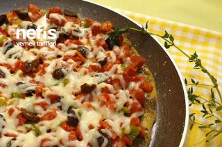 Kahvaltıda Pizza Omlet (Tadına Bayılacaksınız) Tarifi