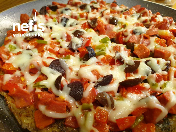 Kahvaltıda Pizza Omlet (Tadına bayılacaksınız)
