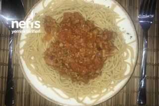 Spaghetti Bolognese (Sağlıklı) Tarifi