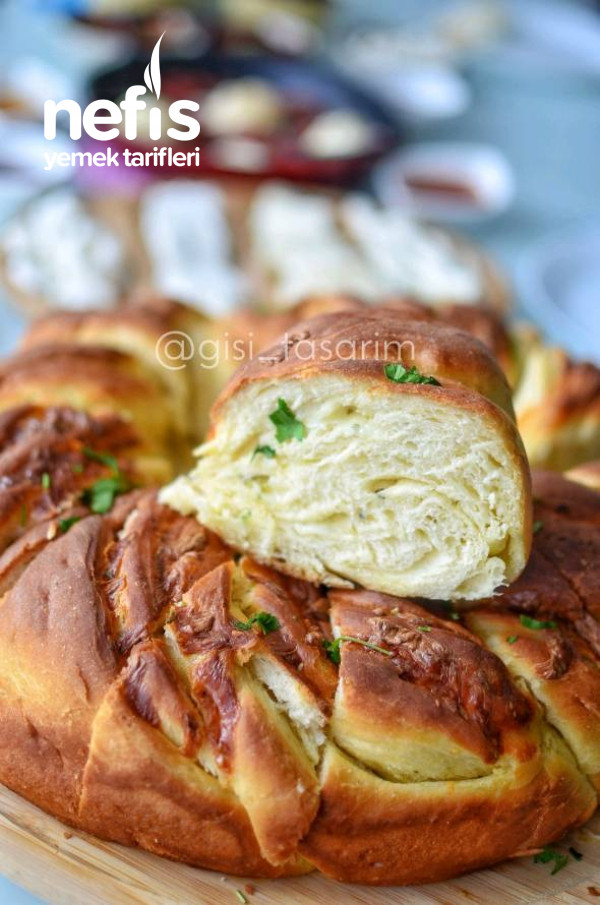 Sarımsaklı Zeytinyağlı Çörek