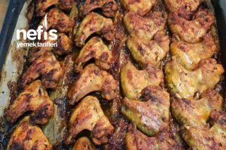 Fırında Mangal Tadında Çıtır Tavuk Kanat Tarifi