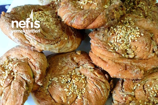 Cevizli Tahinli Çörek Tarifi