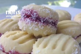 Reçelli Pastane Kurabiyesi (Videolu) Tarifi