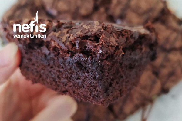 Üstü Kabuk İçi Islak Brownie Tarifi – Brownie Islak Kek Değildir! (Videolu)
