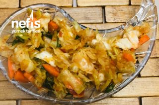 Çok Sağlıklı bir Kore Turşusu- Vegan Kimchi Tarifi (Lahana İle)