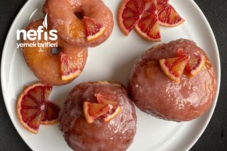 Kan Portakallı Donut Tarifi