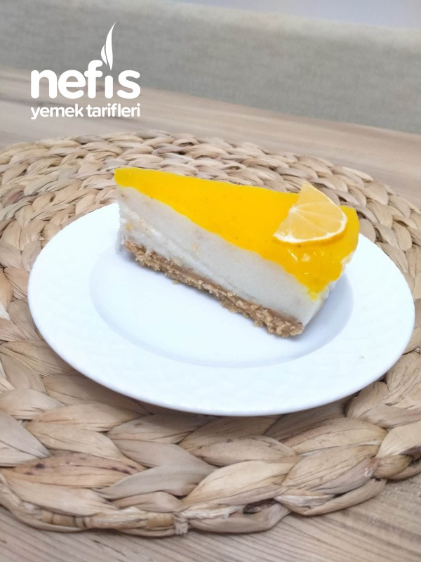 Kolay Limonlu Cheesecake (Labnesiz)