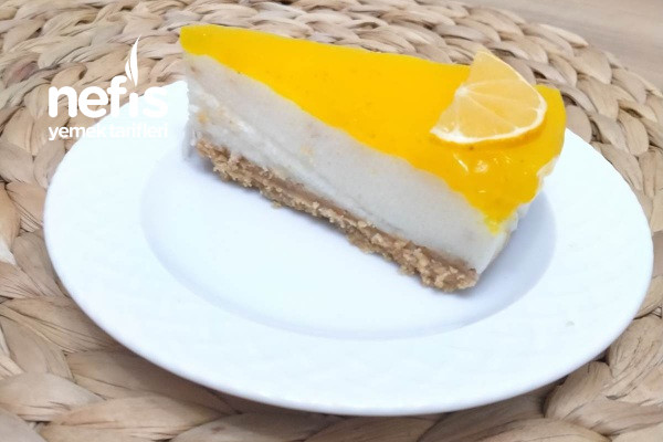 Kolay Limonlu Cheesecake (Labnesiz)