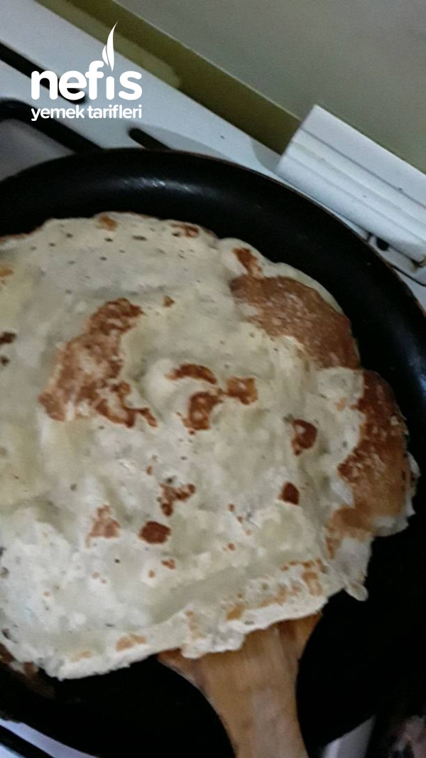 Mayalı Krep Hamurundan Yumuşacık Tortilla Ekmek ( Bayılacaksınız )