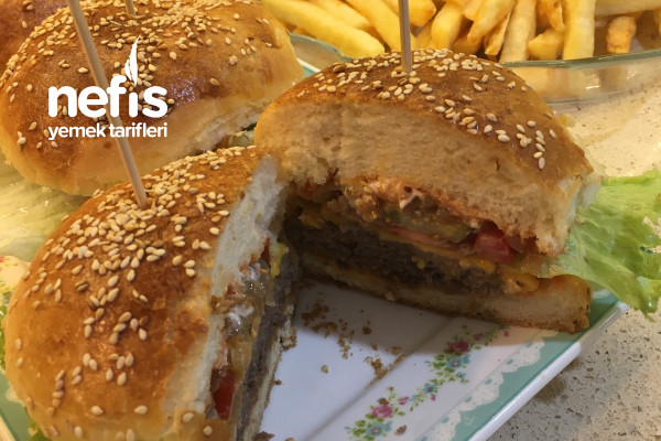 Nefis Ev Yapımı Hamburger Tarifi