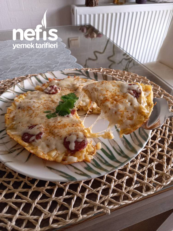 Enfes Patates Pizzası