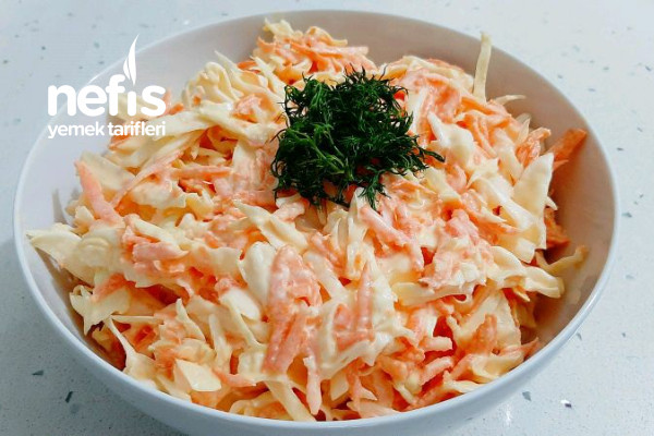 Lahana Salatası Tarifi | Coleslaw Salata Tarifi