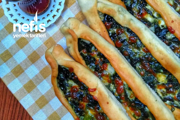 Ispanaklı Pide Tarifi