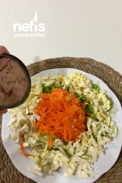 Ton Balıklı Kış Salatası