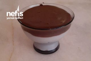 Çikolata Pudingli Muhallebi Tarifi