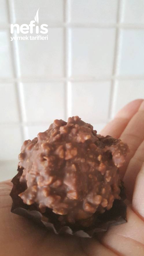 Çikolata Topları (Ferrero Rocher)