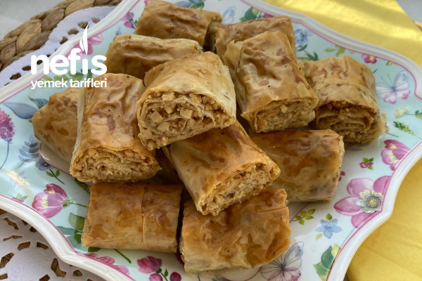 Baklava Yufkasından Çıtır Kurabiye