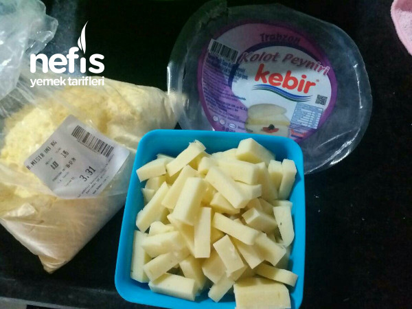 Kebir Kolot Peyniriyle Kuymak (Mıhlama)