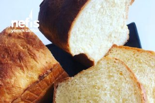 Yoğurulmadan, Sadece Karıştırıp Mayalanarak Yapılan Muhteşem Sütlü Ekmek... Tarifi
