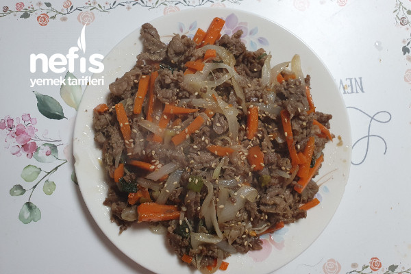 Dana Bulgogi Yemeği (Kore Mutfağı)(Videolu)
