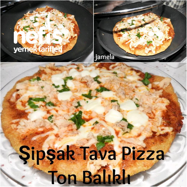 Pizza (Şipşak Tava Pizza) Tarifi