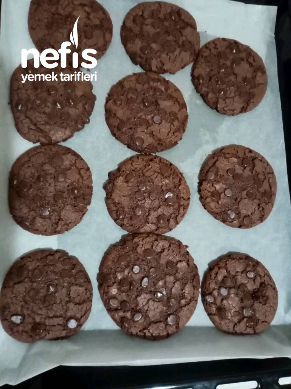 Brownie Kurabiye (Çikolatalı Cookies )